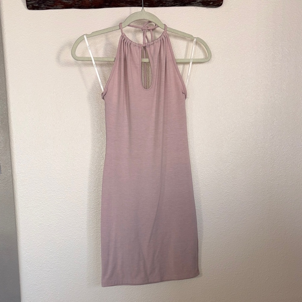 Pink Halter Dress
